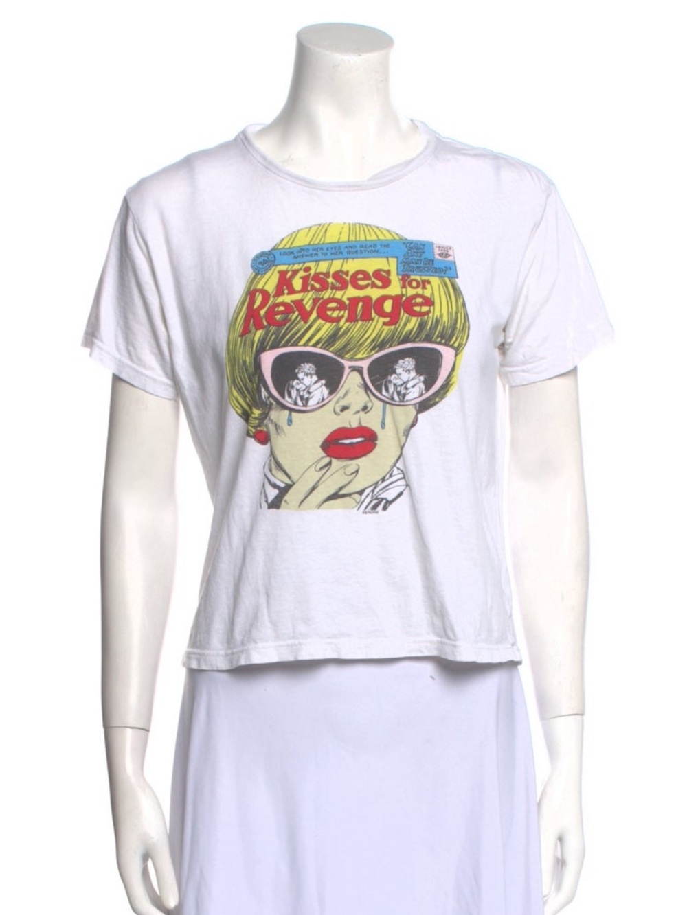 RE/DONE Kisses for Revenge Graphic Tee